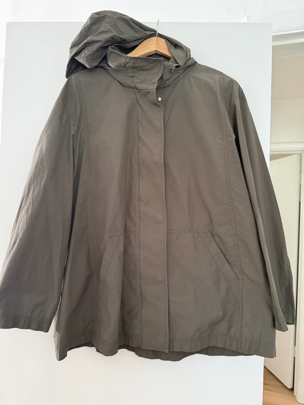 Eileen Fisher Olive Green Utility Jacket